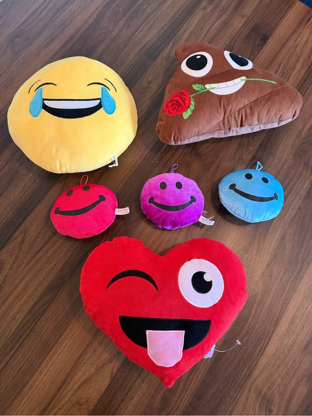 Emoji Plush Bundle - 6 included!